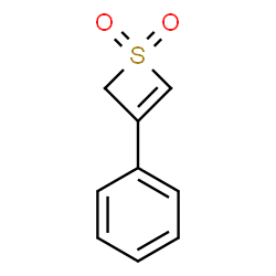 ChemSpider 2D Image | 3-Phenyl-2H-thiete 1,1-dioxide | C9H8O2S