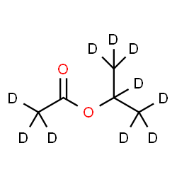 ChemSpider 2D Image | (~2~H_7_)-2-Propanyl (~2~H_3_)acetate | C5D10O2
