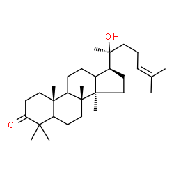 ChemSpider 2D Image | (5xi,9xi,13xi)-20-Hydroxydammar-24-en-3-one | C30H50O2