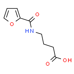 ChemSpider 2D Image | 4-(2-Furoylamino)butanoic acid | C9H11NO4