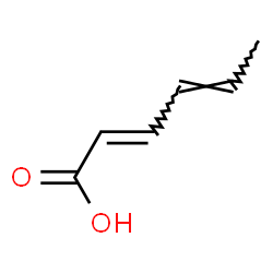 ChemSpider 2D Image | (2E,4E)-2,4-Hexadienoic acid | C6H8O2