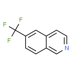 ChemSpider 2D Image | 6-(Trifluoromethyl)isoquinoline | C10H6F3N
