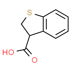 ChemSpider 2D Image | 2,3-Dihydro-1-benzothiophene-3-carboxylic acid | C9H8O2S