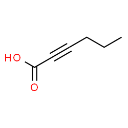 ChemSpider 2D Image | 2-Hexynoic acid | C6H8O2