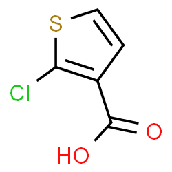 ChemSpider 2D Image | 2-Chloro-3-thiophenecarboxylic acid | C5H3ClO2S