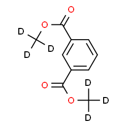ChemSpider 2D Image | Bis[(~2~H_3_)methyl] isophthalate | C10H4D6O4
