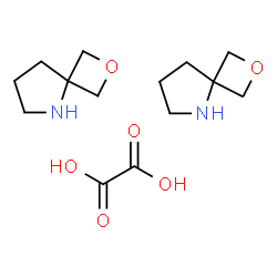 ChemSpider 2D Image | 2-Oxa-5-azaspiro[3.4]octane hemioxalate | C14H24N2O6