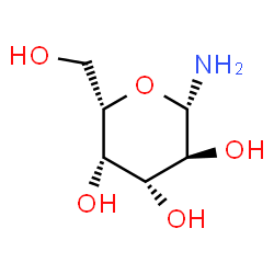 ChemSpider 2D Image | beta-L-Galactopyranosylamine | C6H13NO5