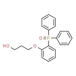 ChemSpider 2D Image | 3-[2-(Diphenylphosphoryl)phenoxy]-1-propanol | C21H21O3P