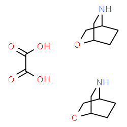ChemSpider 2D Image | 2-Oxa-5-azabicyclo[2.2.2]octane hemioxalate | C14H24N2O6