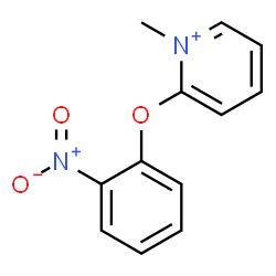 ChemSpider 2D Image | 1-Methyl-2-(2-nitrophenoxy)pyridinium | C12H11N2O3