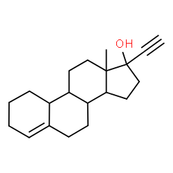 ChemSpider 2D Image | 19-Norpregn-4-en-20-yn-17-ol | C20H28O