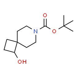 ChemSpider 2D Image | tert-Butyl 1-hydroxy-7-azaspiro[3.5]nonane-7-carboxylate | C13H23NO3