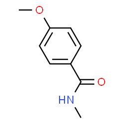 ChemSpider 2D Image | 4-Methoxy-N-methylbenzamide | C9H11NO2