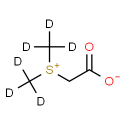 ChemSpider 2D Image | {Bis[(~2~H_3_)methyl]sulfonio}acetate | C4H2D6O2S