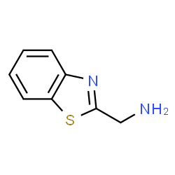 ChemSpider 2D Image | Benzothiazole-2-methanamine | C8H8N2S