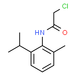 ChemSpider 2D Image | 2-Chloro-N-(2-isopropyl-6-methylphenyl)acetamide | C12H16ClNO