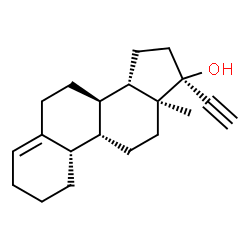 ChemSpider 2D Image | (10alpha)-19-Norpregn-4-en-20-yn-17-ol | C20H28O