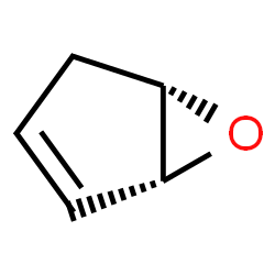 ChemSpider 2D Image | (1R,5S)-6-Oxabicyclo[3.1.0]hex-2-ene | C5H6O