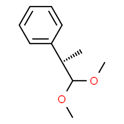 ChemSpider 2D Image | [(2S)-1,1-Dimethoxy-2-propanyl]benzene | C11H16O2