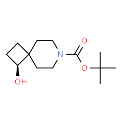 ChemSpider 2D Image | 2-Methyl-2-propanyl (1S)-1-hydroxy-7-azaspiro[3.5]nonane-7-carboxylate | C13H23NO3