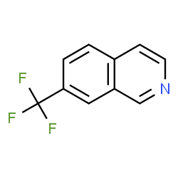 ChemSpider 2D Image | 7-(Trifluoromethyl)isoquinoline | C10H6F3N