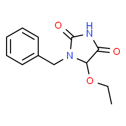 ChemSpider 2D Image | 1-Benzyl-5-ethoxy-2,4-imidazolidinedione | C12H14N2O3