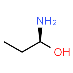 ChemSpider 2D Image | (1S)-1-Amino-1-propanol | C3H9NO