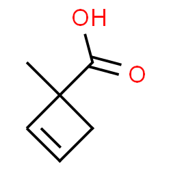 ChemSpider 2D Image | 1-Methyl-2-cyclobutene-1-carboxylic acid | C6H8O2