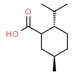 ChemSpider 2D Image | (2S,5R)-2-Isopropyl-5-methylcyclohexanecarboxylic acid | C11H20O2