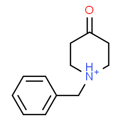 ChemSpider 2D Image | 1-Benzyl-4-oxopiperidinium | C12H16NO