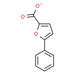 ChemSpider 2D Image | 5-Phenyl-2-furoate | C11H7O3