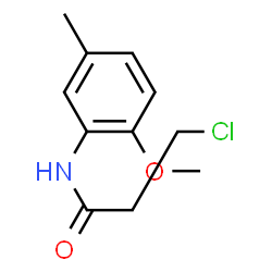 ChemSpider 2D Image | 3-Chloro-N-(2-methoxy-5-methylphenyl)propanamide | C11H14ClNO2