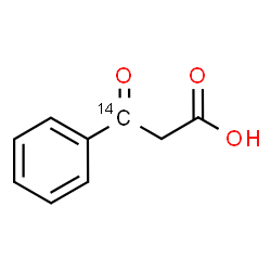 ChemSpider 2D Image | 3-Oxo-3-phenyl(3-~14~C)propanoic acid | C814CH8O3