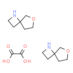 ChemSpider 2D Image | 6-Oxa-1-azaspiro[3.4]octane oxalate(2:1) | C14H24N2O6