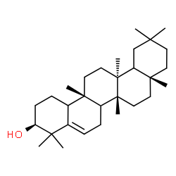 ChemSpider 2D Image | (3S,6bR,8aR,12bS,14aR)-4,4,6b,8a,11,11,12b,14a-Octamethyl-1,2,3,4,6,6a,6b,7,8,8a,9,10,11,12,12a,12b,13,14,14a,14b-icosahydro-3-picenol | C30H50O