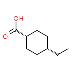 ChemSpider 2D Image | cis-4-Ethylcyclohexanecarboxylic acid | C9H16O2