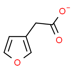 ChemSpider 2D Image | 3-Furylacetate | C6H5O3
