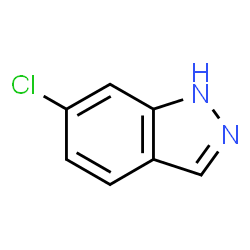 ChemSpider 2D Image | 6-Chloro-1H-indazole | C7H5ClN2