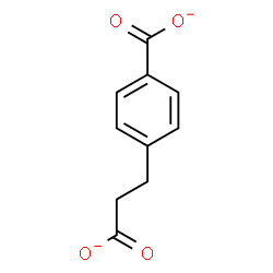 ChemSpider 2D Image | 4-(2-Carboxylatoethyl)benzoate | C10H8O4