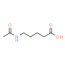 ChemSpider 2D Image | 5-Acetamidopentanoic acid | C7H13NO3