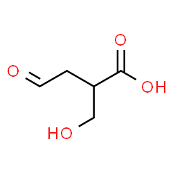 ChemSpider 2D Image | 2-(Hydroxymethyl)-4-oxobutanoic acid | C5H8O4