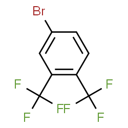 ChemSpider 2D Image | 4-Bromo-1,2-bis(trifluoromethyl)benzene | C8H3BrF6