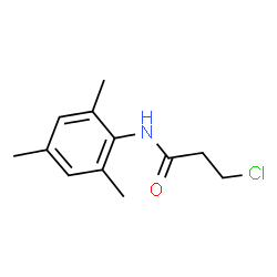 ChemSpider 2D Image | 3-Chloro-N-mesitylpropanamide | C12H16ClNO