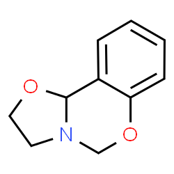 ChemSpider 2D Image | 2,3-Dihydro-10bH-[1,3]oxazolo[3,2-c][1,3]benzoxazine | C10H11NO2
