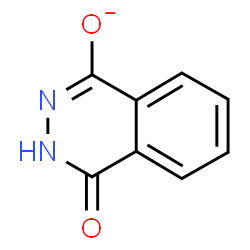 ChemSpider 2D Image | 4-Oxo-3,4-dihydro-1-phthalazinolate | C8H5N2O2