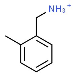ChemSpider 2D Image | (2-Methylphenyl)methanaminium | C8H12N
