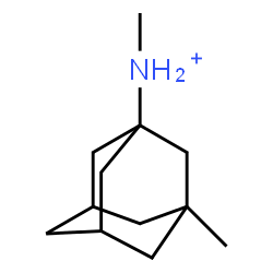 ChemSpider 2D Image | N,3-Dimethyl-1-adamantanaminium | C12H22N