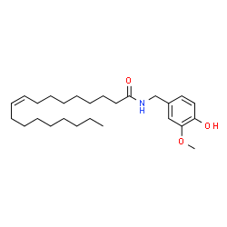 ChemSpider 2D Image | N-Vanillyloleamide | C26H43NO3