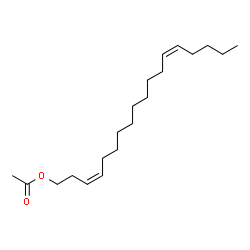 ChemSpider 2D Image | (Z,Z)-3,13-octadecadienyl acetate | C20H36O2